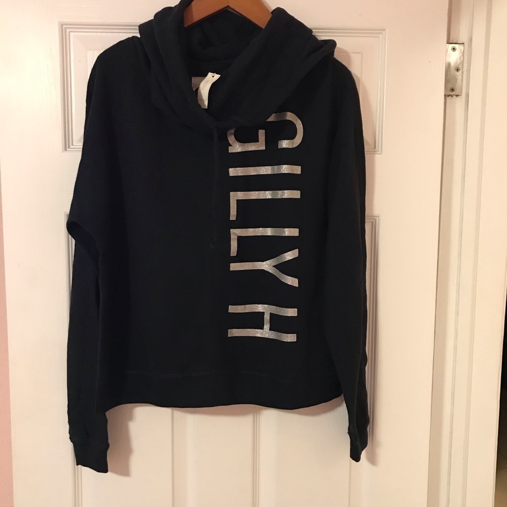 Gilly Hicks women’s blue hoodie L new with tags